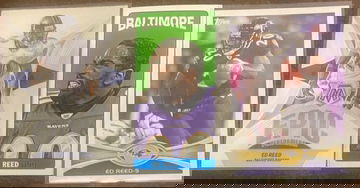 Ed Reed 3 Card Lot 