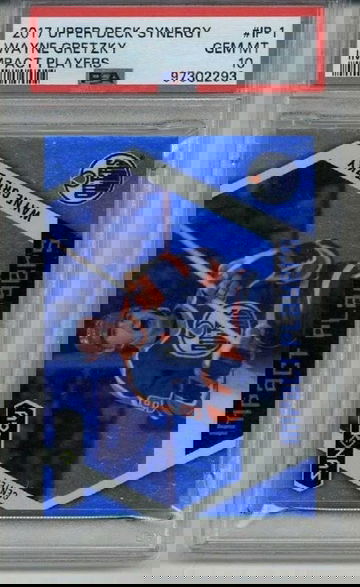 2017 UPPER DECK SYNERGY IMPACT PLAYERS WAYNE GRETZKY CARD OILERS PSA 10