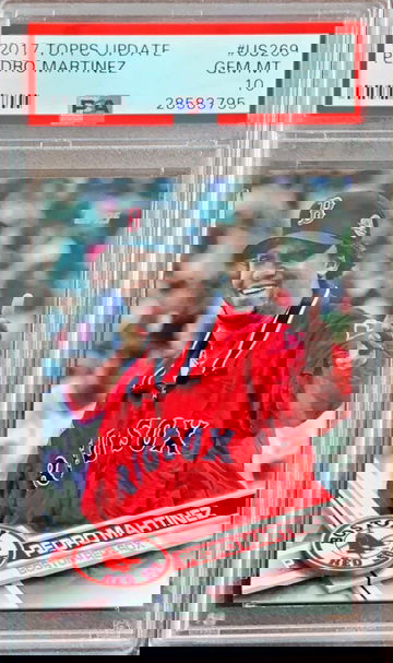 2017 Topps Update Pedro Martinez #269 Variation PSA 10 