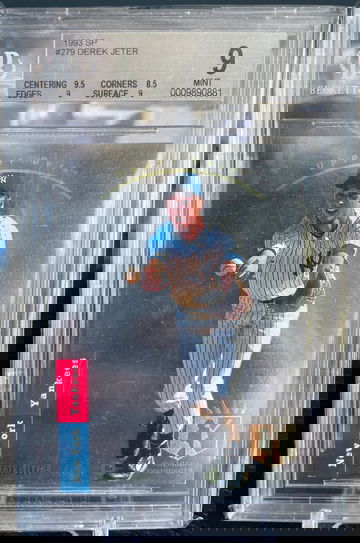 1993 Derek Jeter SP Foil BGS 9