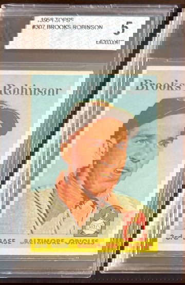 1958 Topps Brooks Robinson BVG 5