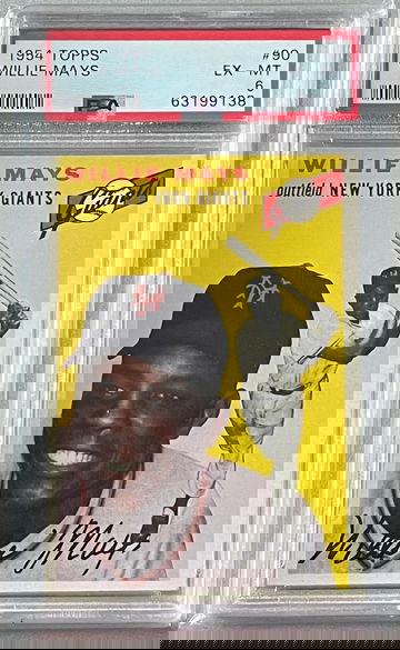 1954 Topps Willie Mays PSA 6