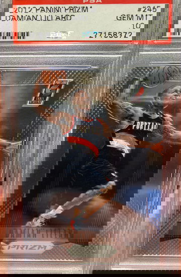 2012 Prizm Damian Lillard PSA 10