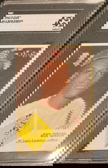 1963 Fleer Bob Gibson SGC 4