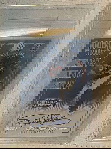 2016 Panini Contenders Derrick Henry Rookie Auto