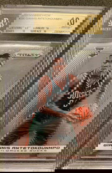 GIANNIS ANTETOKOUNMPO- BGS 10 PRISTINE ROOKIE