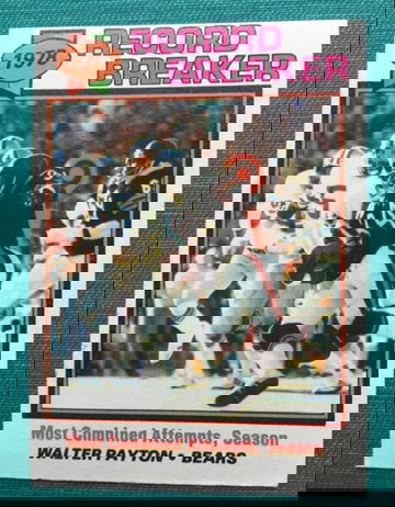 1979 TOPPS FOOTBALL #335 1978 RECORD BREAKER PAYTON