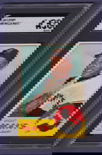 1963 Topps #300 Willie Mays SGC 4.5