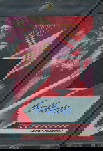 2022 Panini XR Red Sam Howell #RSA-SH RC Patch Auto /49