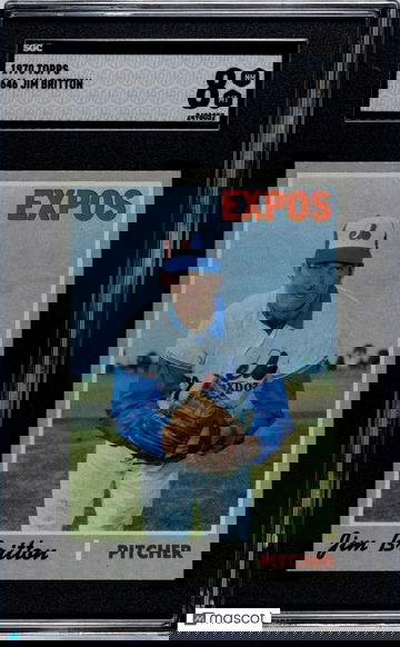 1970 Topps Jim Britton #646 SGC 8