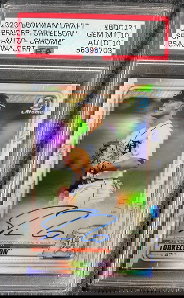 Spencer Torkelson Bowman Draft Variation Auto PSA 10 Gem Mint