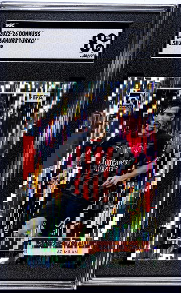 2022-23 Donruss #4 Sandro Tonali Silver SGC 8