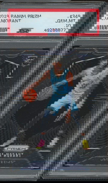 2019 Panini Prizm Ja Morant PSA 10