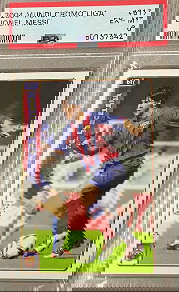 2004 Mundicromo Messi PSA 6