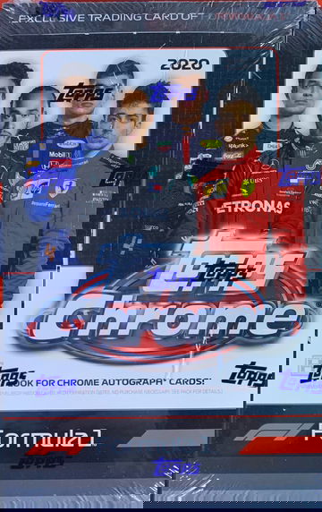 2020 Topps Chrome Formula 1 Hobby Box