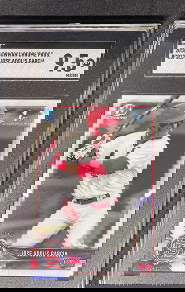 Adolis Garcia Bowman Chrome 1st SGC 9.5