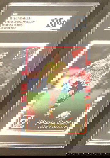 2016 Donruss Christian Pulisic Holographic SGC 10