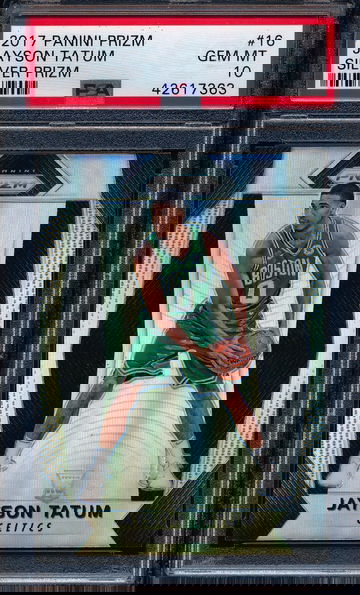 Jayson Tatum 2017 Prizm Silver RC PSA 10