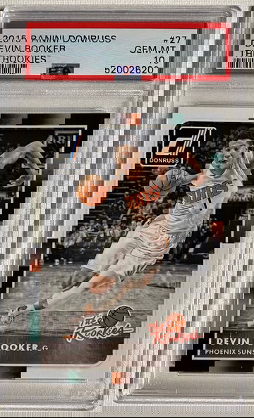 2015 Panini Donruss Devin Booker The Rookies PSA 10 Gem-Mint