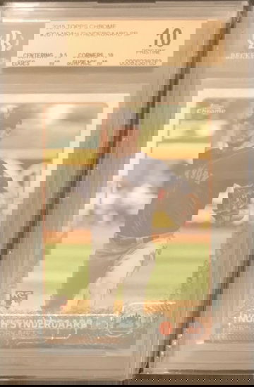 2015 Topps Chrome Noah Syndergaard BGS 10 Pristine