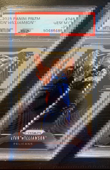 2019 Panini Prizm #245 Zion Williamson Rookie RC PSA 10 Gem Mint