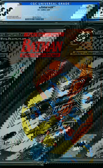 BATMAN #434, CGC 9.8 NM/MT