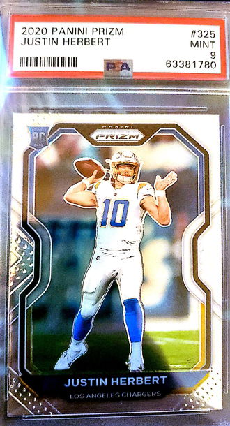 Justin Herbert psa 9