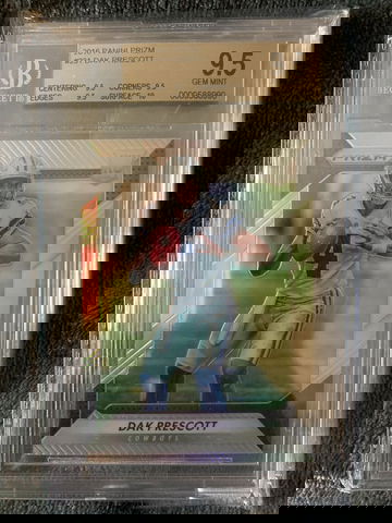 2016 Prizm Dak Prescott BGS 9.5 True Gem Mint Plus