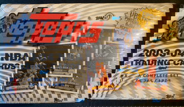 2003-04 Topps Basketball Complete Set Sealed w/ Lebron rookie