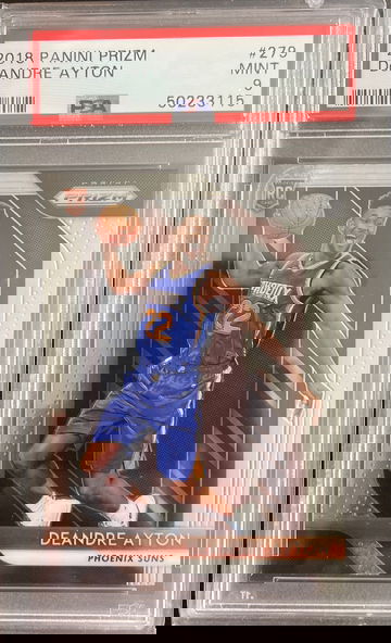 2018 Panini Prizm DeAndre Ayton PSA 9