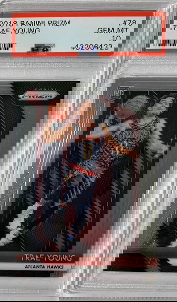 2018 Panini Prizm Trae Young PSA 10 Gem Mint #78