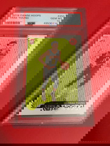 NBA hoops psa 10 Trae young rookie 