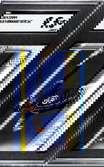 2019 Topps 410 Fernando Tatis Jr SGC 9.5 Rookie RC