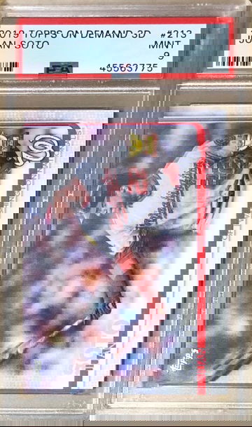 2019 Topps 3D Juan Soto