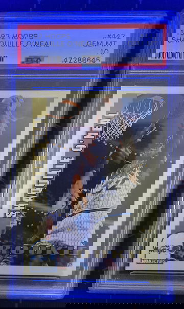 1992 Hoops Shaquille Oneal PSA10