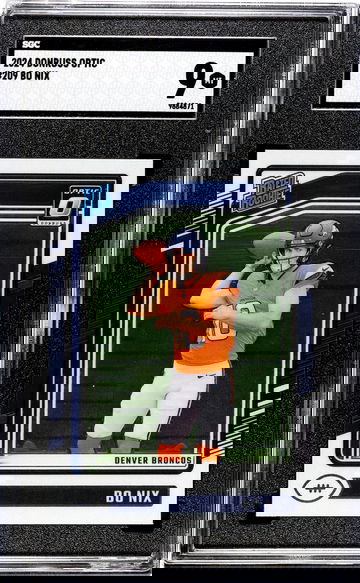 2024 Donruss Optic #209 Bo Nix SGC 9