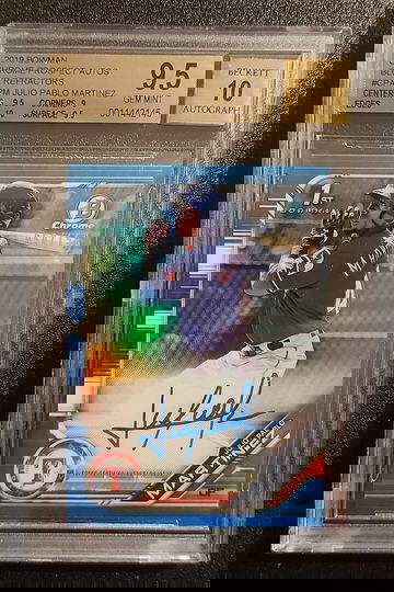 2019 Bowman JP Martinez Blue Gem