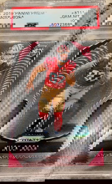 2019 Prizm Nick Bosa PSA 10