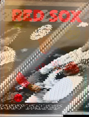 2021 Topps BOBBY DALBEC #86BR-BD Rookie RC 1986 Relic Black /199 Red Sox