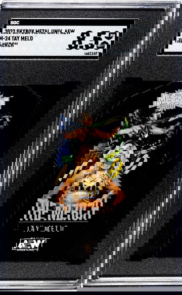 2022 Skybox Metal Universe Aew #TM-24 Tay Melo The Merch SGC 8.5
