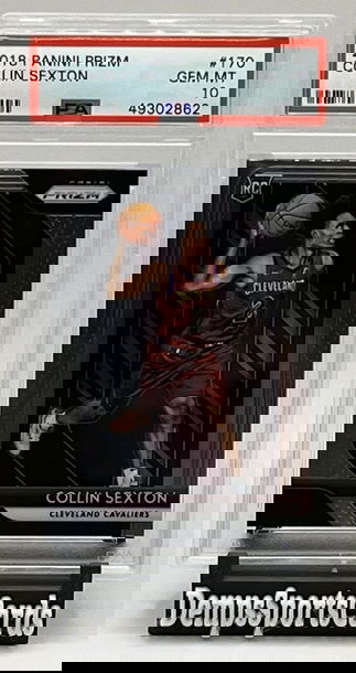 2018 Panini Prizm RC Collin Sexton #170 PSA 10 Cavs Rookie