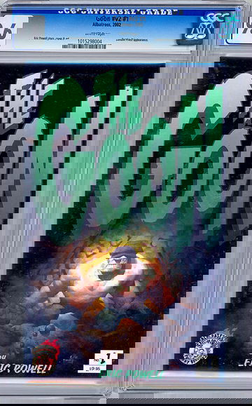 THE GOON #1 CGC 9.6 ERIC POWELL ORIGINAL STORY COVER & ART ALBATROSS 2002