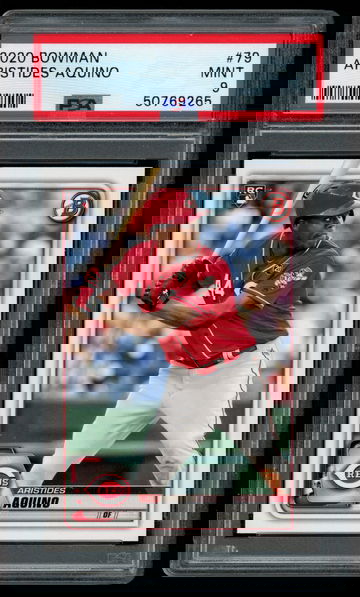 2020 Bowman 79 Aristides Aquino RC Rookie PSA 9 MINT