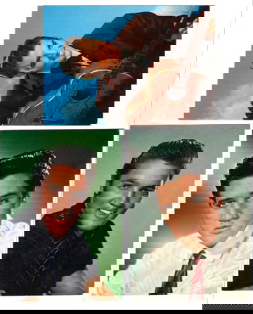 1972 Elvis Pressley Postcard lot of  3 #SC-25, SC-26, & SC 14