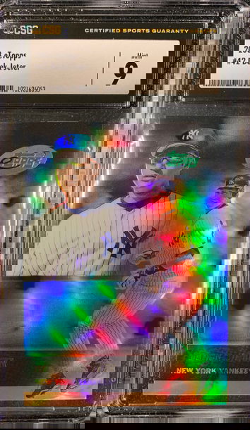 2003 eTopps #43 Derek Jeter CSG 9