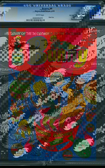 BUNNY #8, CGC 9.6 NM+