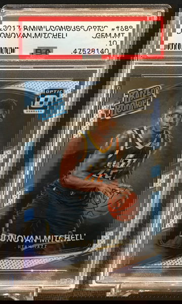 2017 Panini Donruss Optic Donovan Mitchell PSA 10