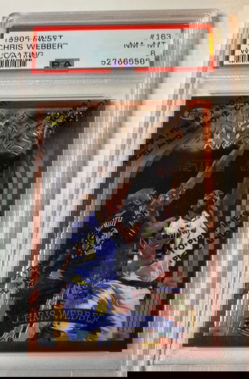 1996 Finest #163 Chris Webber