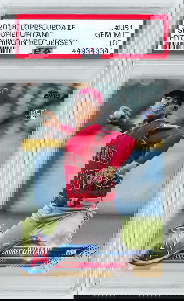 2018 Topps Update Shohei Ohtani