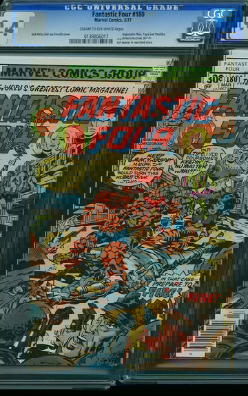 FANTASTIC FOUR #180, CGC 9.4 NM